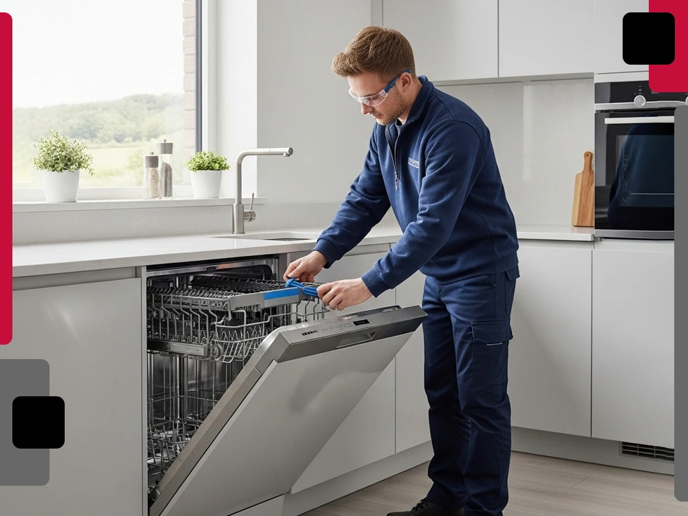 روشن نشدن ماشین ظرفشویی نف