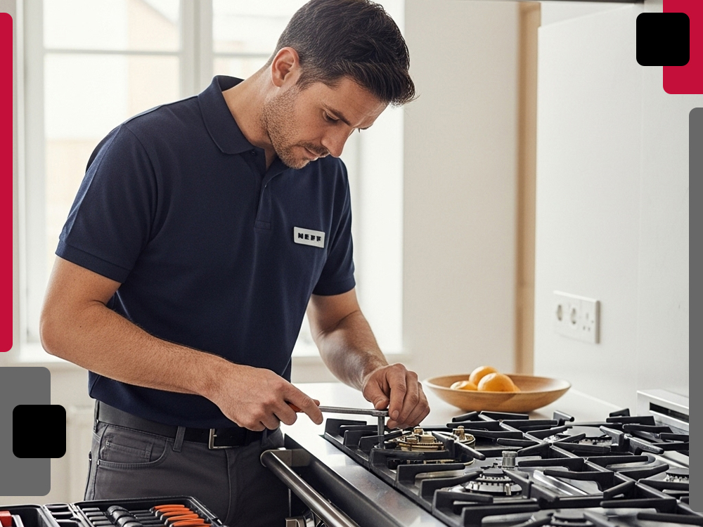 عیب‌ یابی اجاق گاز نف در خانه